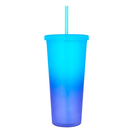 Vaso Arcoiris T 275 750 ml Azul