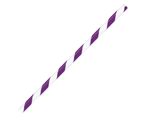 Popote Bicolor Fizz A2197 Morado