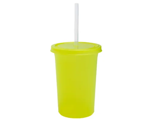 Vaso de Plástico Olas A2341 Amarillo