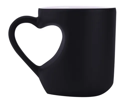 Taza Mágica de Sublimación Cora A2379 296 ml Negro