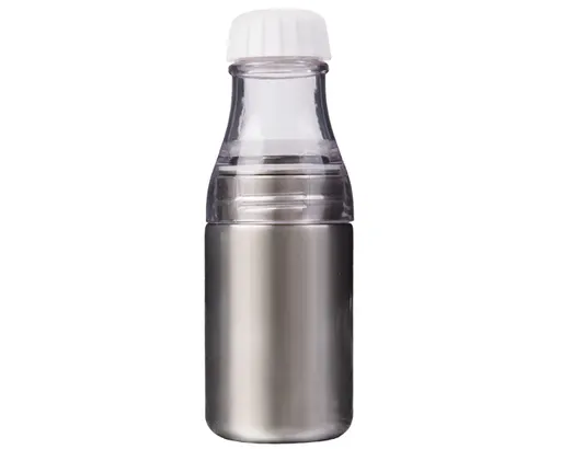Cilindro de Acero Inox. de Sublimación Tuka A2615 450 ml Plata