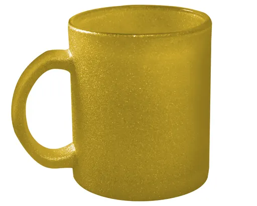 Vaso Tarro de Vidrio de Sublimación Mare A2620 325 ml Oro