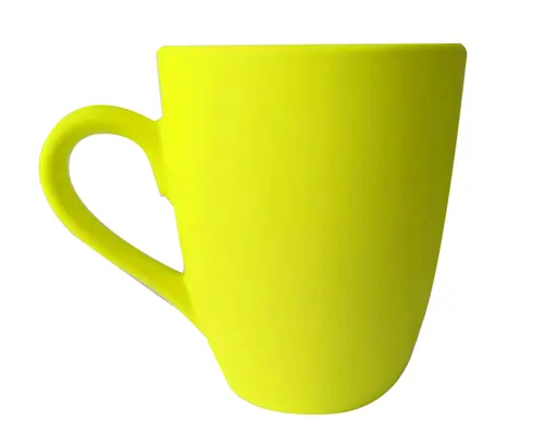 Taza Bicolor para Grabado Laser Tony A2733 296 ml Amarillo