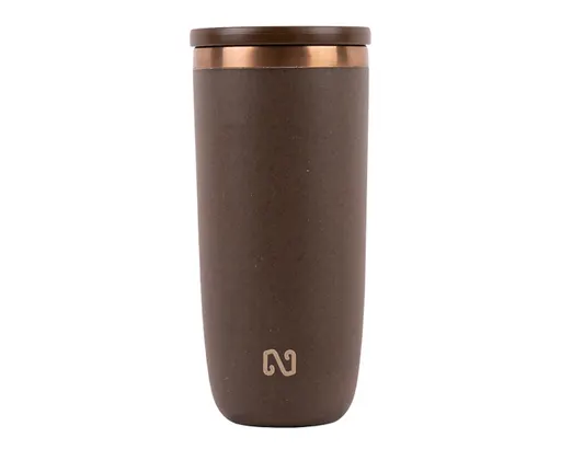 Termo Doble Pared de Grano de Café Nayad Neo-tapa Deslizable A2868 Café