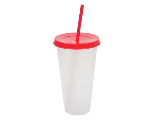 Vaso de Plástico Lib A2881 Rojo