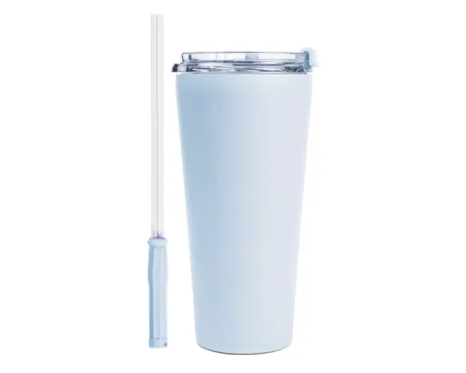 Termo de Acero Inoxidable Mega Dino A3104 900 ml Azul Claro