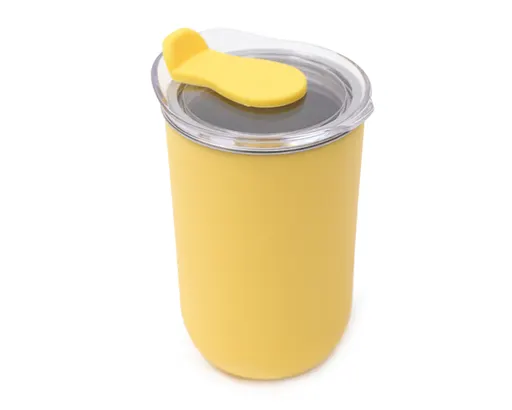 Termo Acero Inox / Plástico Malva A3239 350 ml Amarillo