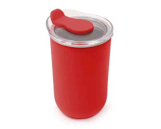 Termo Acero Inox / Plástico Malva A3239 350 ml Rojo