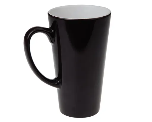 Taza Magica Conica de Sulimación Gipsy SUB101 414 ml Negro