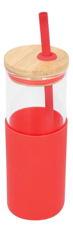 Cilindro de Vidrio Ibiza ANF 066 500 ml Rojo