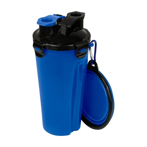 Vaso para Mascotas Galu PET 008 350 ml Azul
