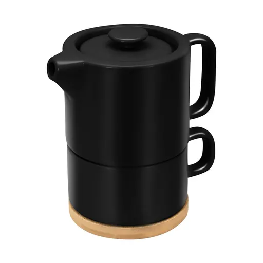 Taza Tetera Hunni TAZ 066 355 ml Negro