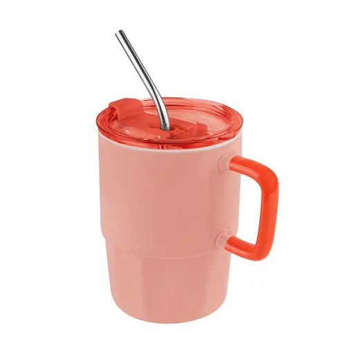 Taza Coraline TAZ 067 473 ml Naranja