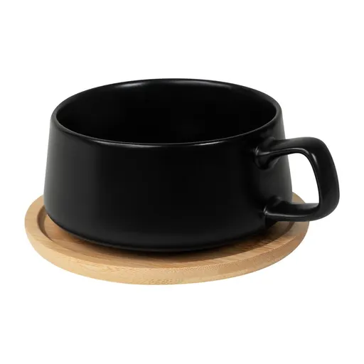 Taza Wuhan TAZ 070 296 ml Negro