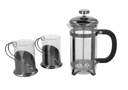 Set Cafetero Ajaccio TMPS 190 700 ml Gris