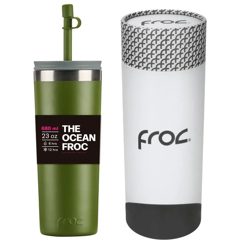 Termo Froc The Ocean 680 ml Verde Militar