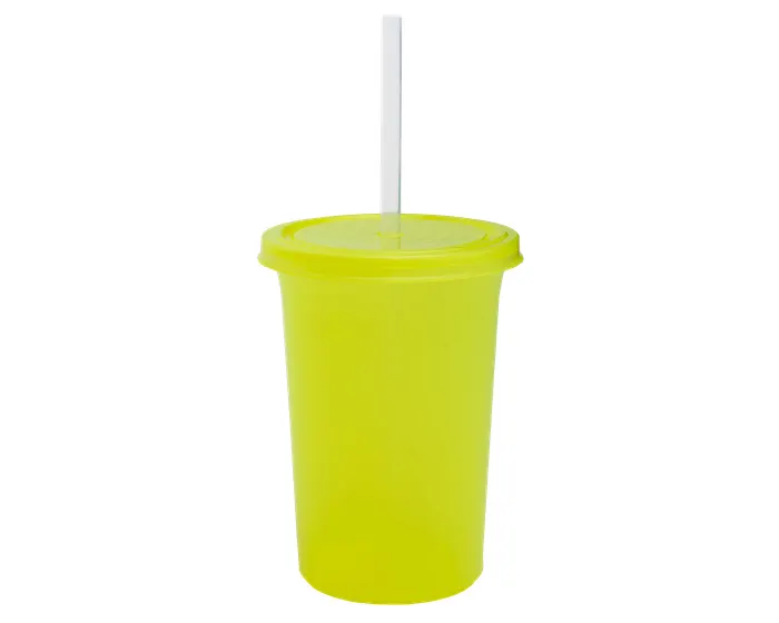 Vaso de Plástico Olas A2341 Amarillo
