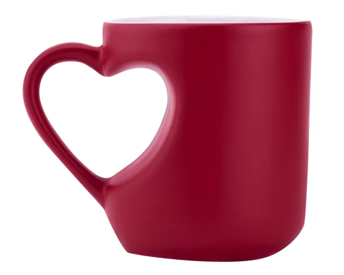 Taza Mágica de Sublimación Cora A2379 296 ml Rojo