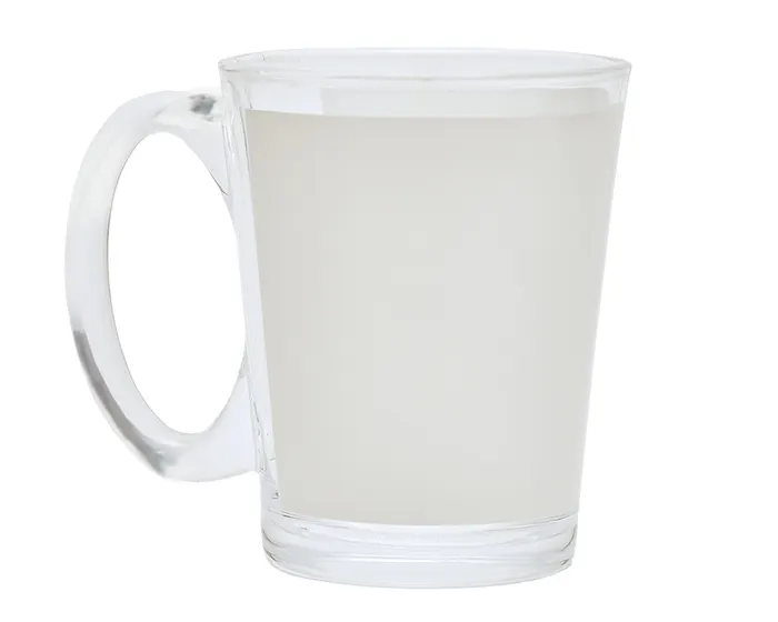 Taza de Vidrio de Sublimación Dana A2382 296 ml Transparente