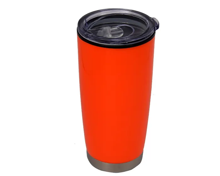 Termo Doble Pared de Plástico Yago A2430 Naranja