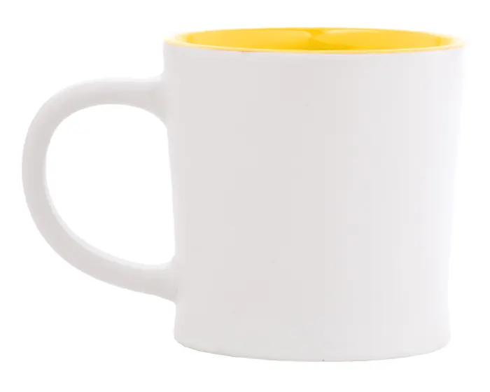 Taza Bicolor Cylin A2435 325 ml Amarillo