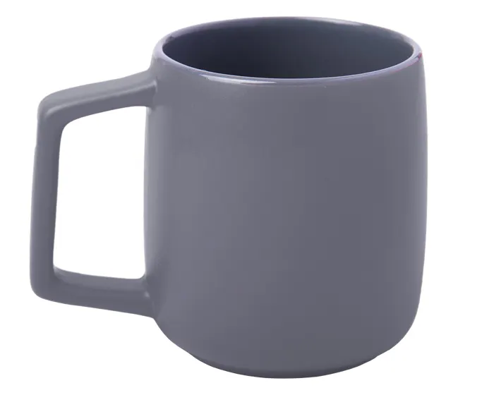 Taza Bicolor Mate Elvis A2633 414 ml Gris