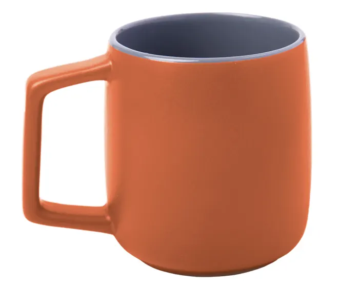 Taza Bicolor Mate Elvis A2633 414 ml Naranja