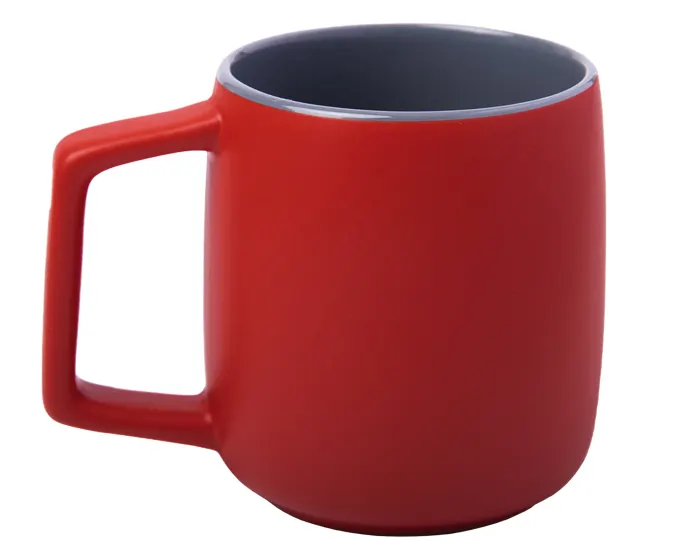 Taza Bicolor Mate Elvis A2633 414 ml Rojo