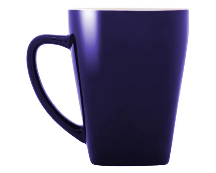 Taza con Base Cuadrada Abba A2635 355 ml Azul