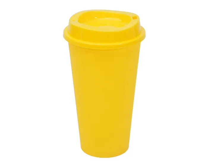 Vaso Cafetero de Plástico Aldo A2750 473 ml Amarillo