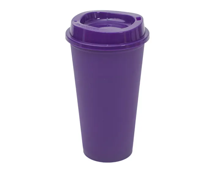 Vaso Cafetero de Plástico Aldo A2750 473 ml Morado