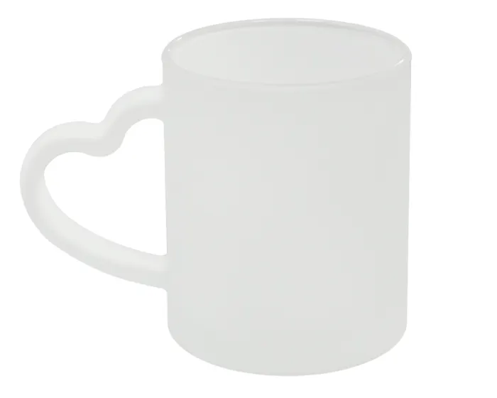 Vaso Tarro de Vidrio Satinado de Sublimación Neysa A2976 325 ml Transparente