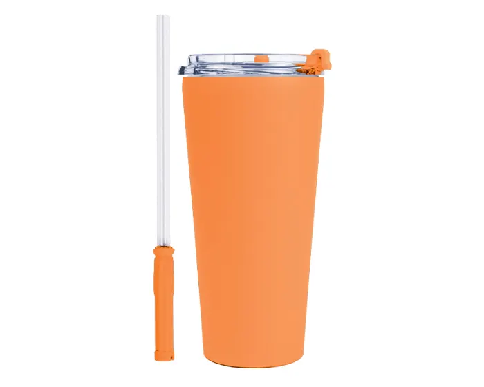 Termo de Acero Inoxidable Mega Dino A3104 900 ml Naranja