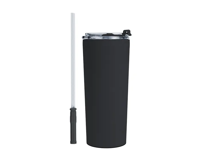 Termo de Acero Inoxidable Dino A3105 600 ml Negro