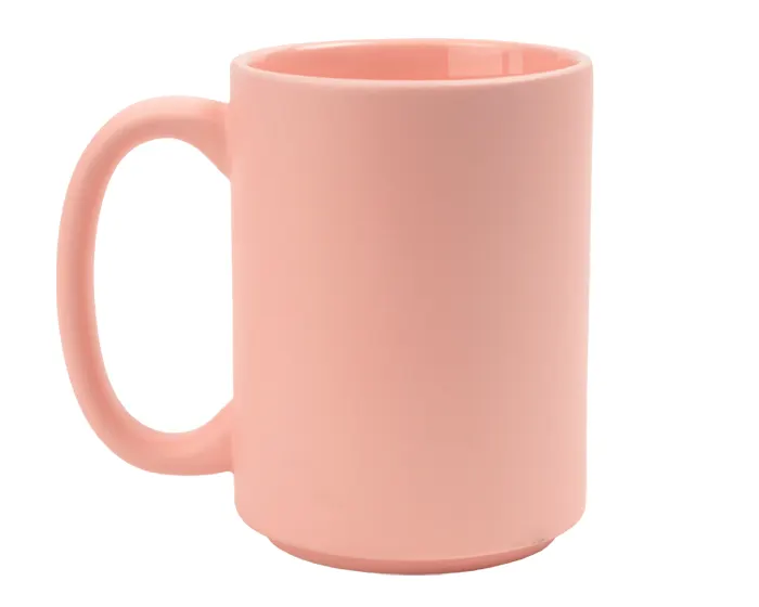 Vaso Tarro Mate de Sublimación Subli Cream A3132 444 ml Naranja