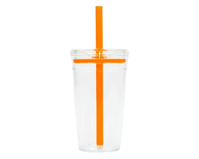 Vaso de Plástico Conga A3172 450 ml Naranja