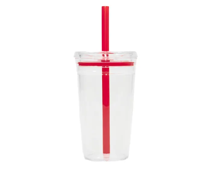 Vaso de Plástico Conga A3172 450 ml Rojo