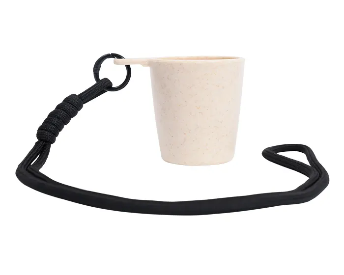 Vaso Tequilero de Fibra de Trigo Shot A3253 Beige