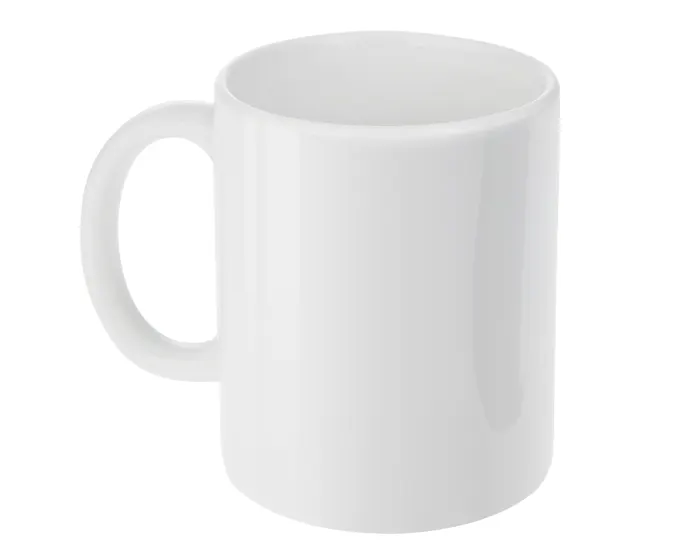 Vaso Tarro de Sublimación Finix SU7102 Blanco Calidad a 325 ml